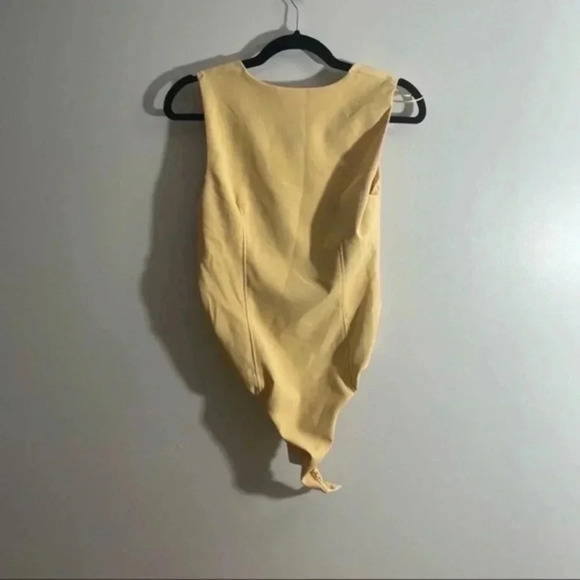 🍁 Zara metal piece bodysuit Medium 8605/318 - Picture 7 of 12